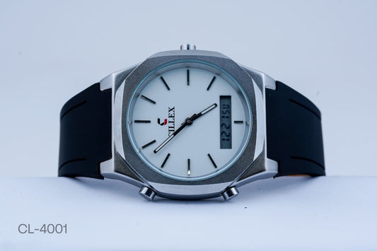 Cillex Strap watch digital with analog watch