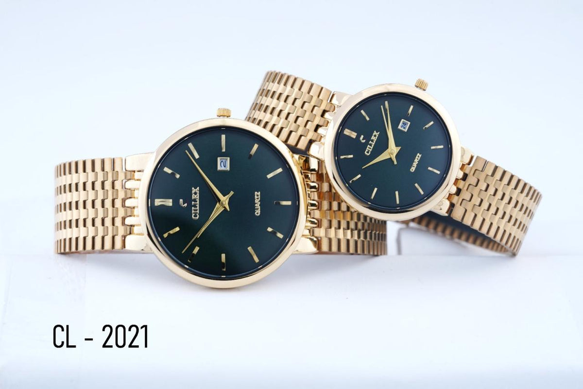 Cillex Couple Watch  Round Dial