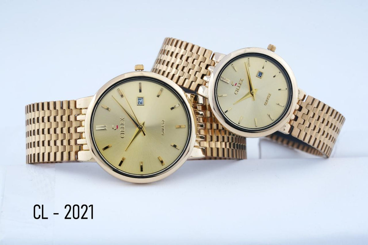 Cillex Couple Watch  Round Dial