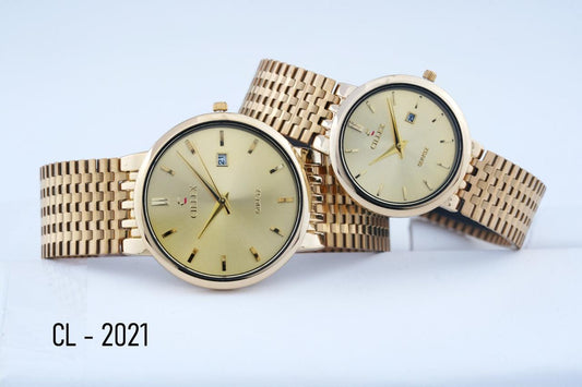 Cillex Couple Watch  Round Dial