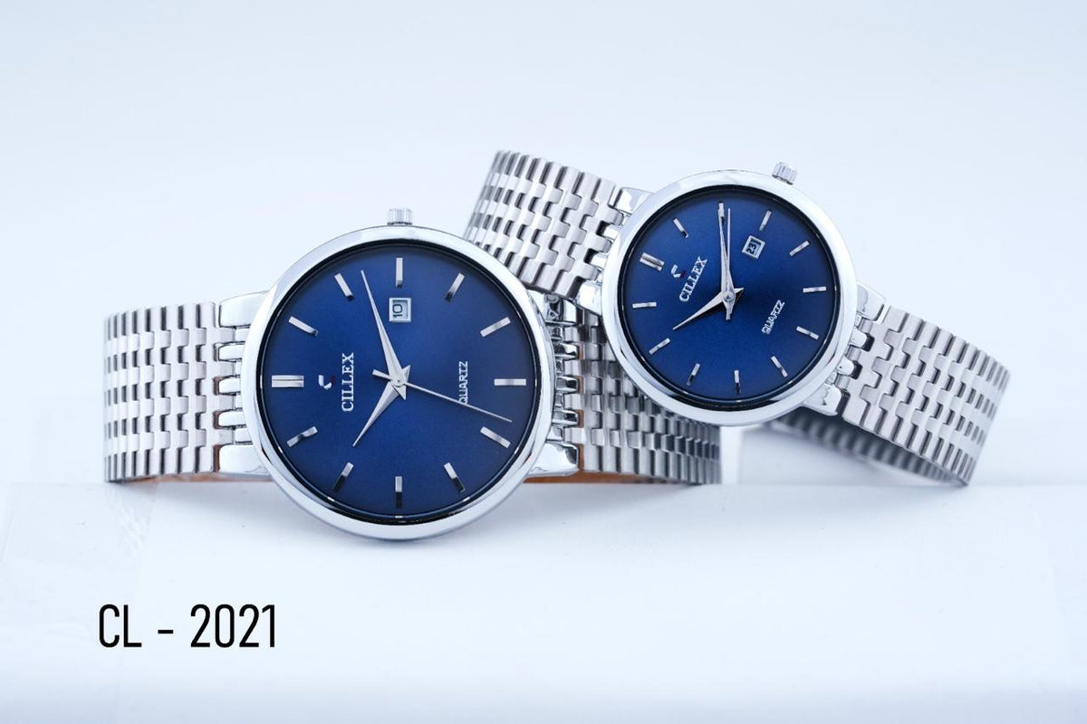 Cillex Couple Watch  Round Dial