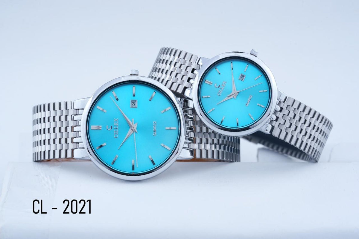 Cillex Couple Watch  Round Dial