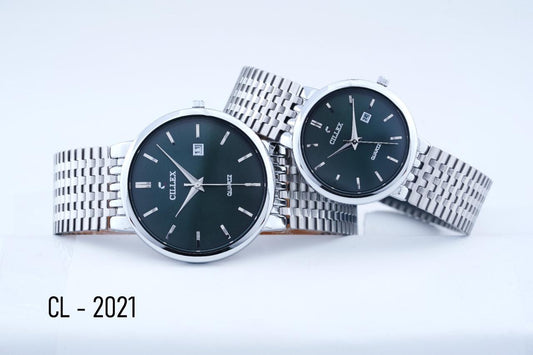 Cillex Couple Watch  Round Dial