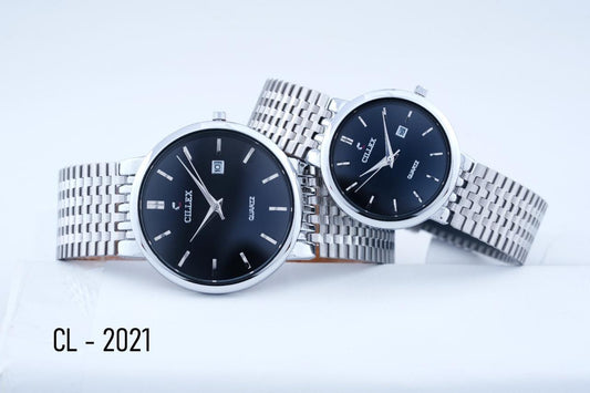 Cillex Couple Watch  Round Dial
