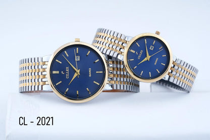 Cillex Couple Watch  Round Dial