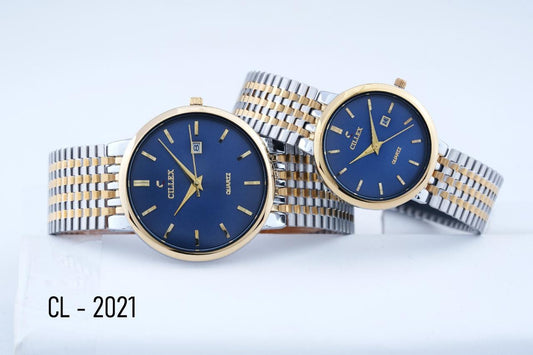 Cillex Couple Watch  Round Dial