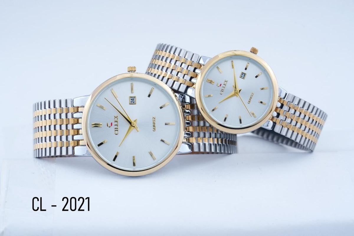 Cillex Couple Watch  Round Dial