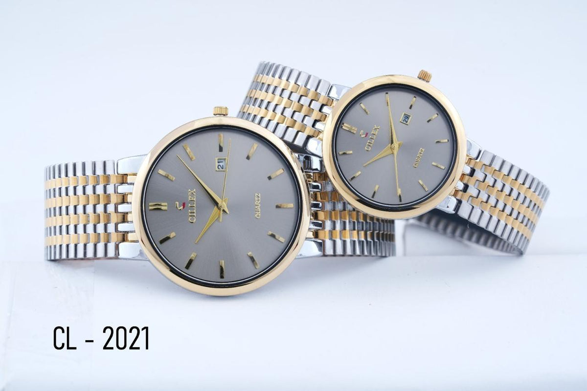 Cillex Couple Watch  Round Dial
