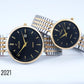 Cillex Couple Watch  Round Dial