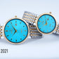 Cillex Couple Watch  Round Dial