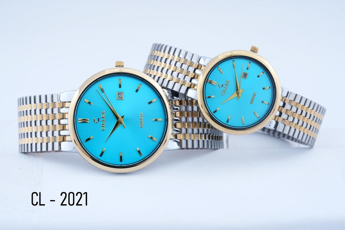 Cillex Couple Watch  Round Dial